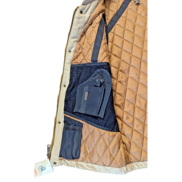 Legendary Whitetails Concealed Carry Canvas CrossTrail Vest Mens Small CCW NEW - Picture 8 of 12